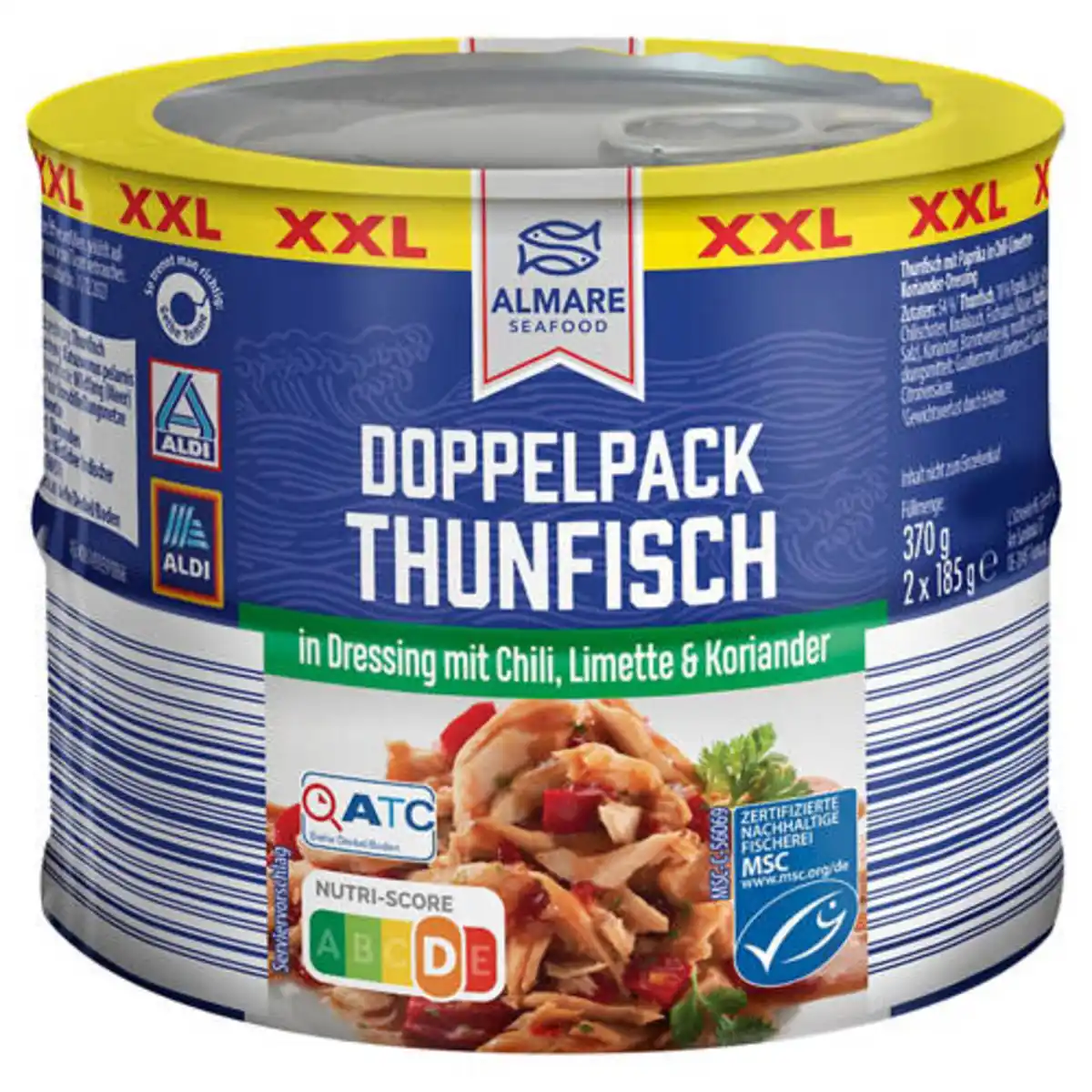 Bild 1 von ALMARE SEAFOOD Thunfisch Dressing Fancy 370 ml, Chili-Limone-Koriander
