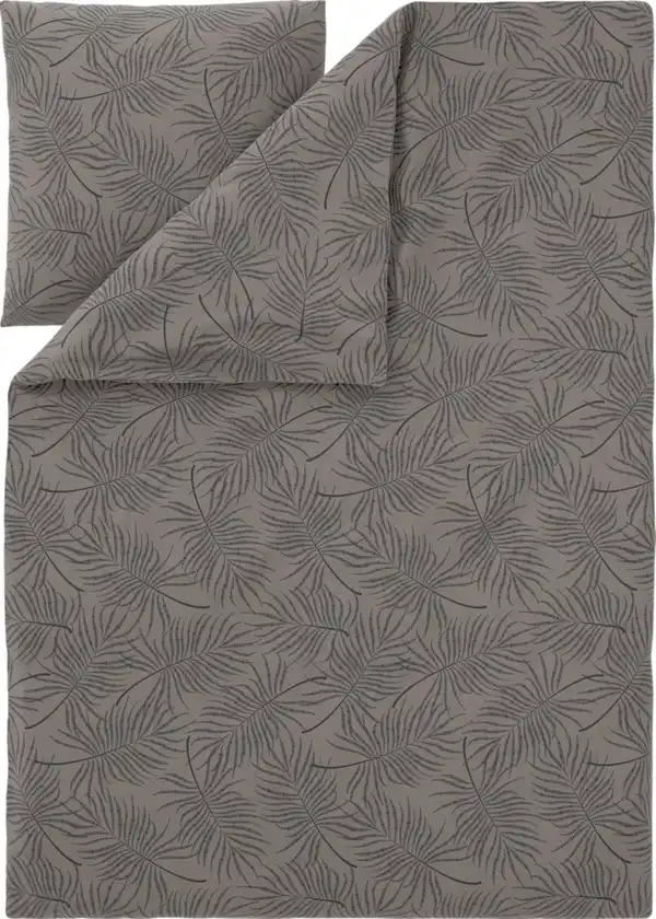 Bild 2 von LIV&BO® Satin-Bettwäsche-Set ca. 135 x 200 cm, 2-teilig