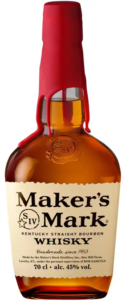 Bild 1 von MAKER'S MARK Kentucky Straight Bourbon Whisky, 0,7-l-Fl.