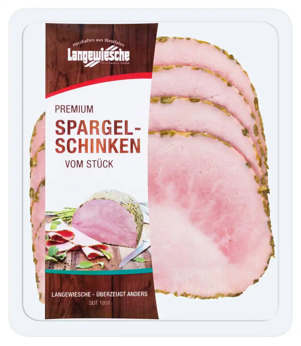 Bild 1 von LANGEWIESCHE Delikatess Spargelschinken, 100-g-Packg.