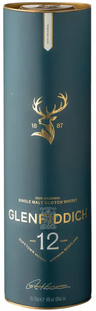 Bild 1 von GLENFIDDICH Single Malt Scotch Whisky 12 Jahre, 0,7-l-Fl.