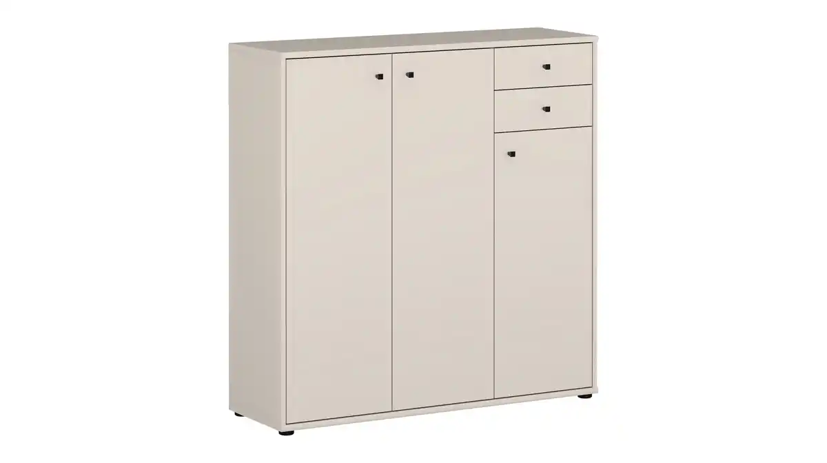 Bild 1 von Kommode mit Schubladen beige 111 cm - TEMPRA