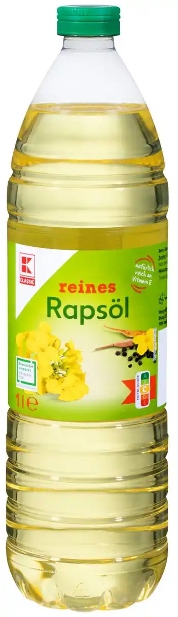 Bild 1 von K-CLASSIC Rapsöl, 1-l-Fl.