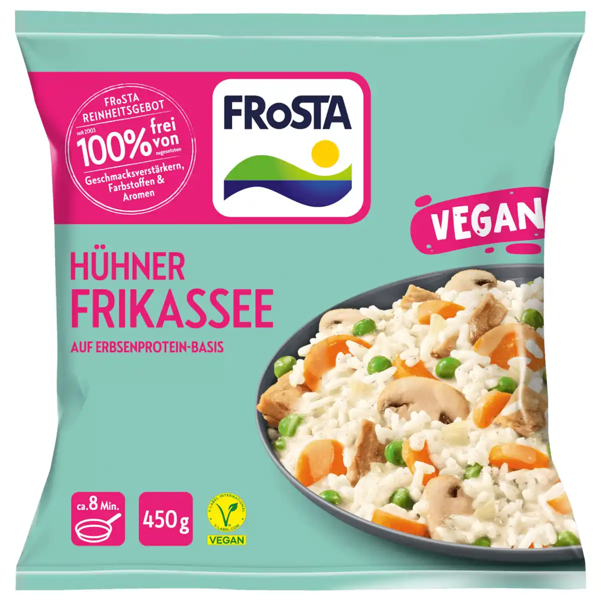 Bild 1 von Frosta Veggie Hühner Frikassee vegan 450g