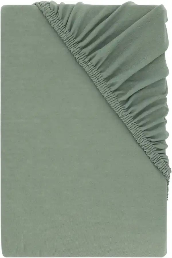 Bild 2 von LIV&BO® Jersey-Spannbettlaken ca. 180 - 200 x 200 cm