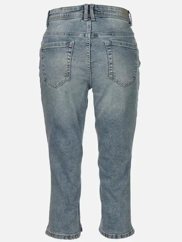 Bild 2 von Damen Capri Jeans Blau