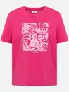 Bild 1 von Damen T-Shirt mit Frontprint Pink