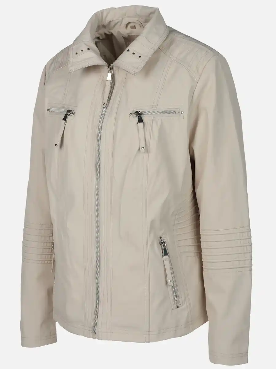 Bild 3 von Große Größen Freizeitjacke Beige