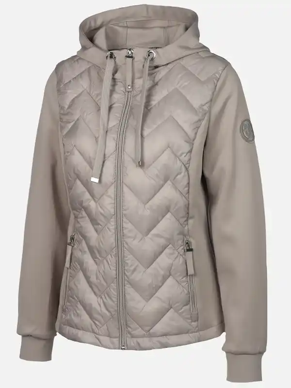 Bild 3 von Damen Freizeitjacke mit Kapuze Weiß