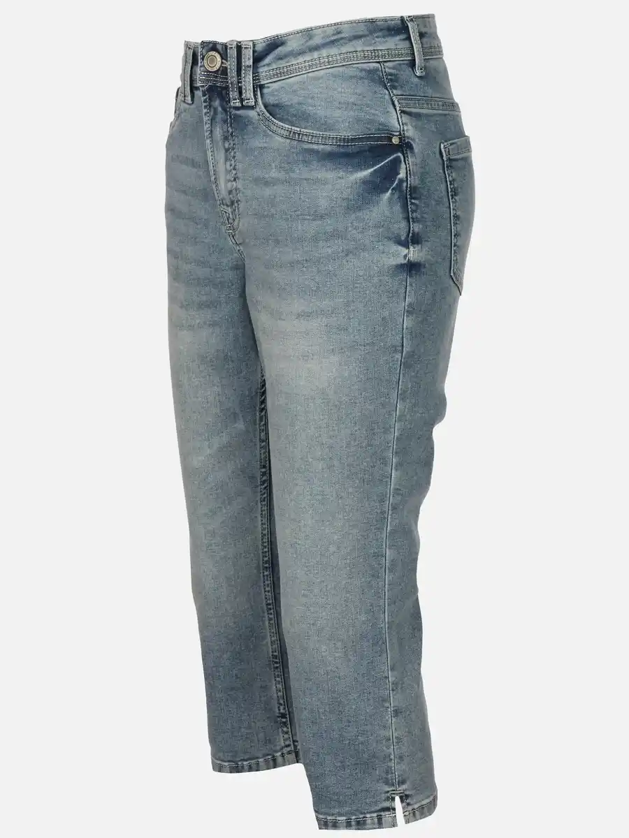 Bild 3 von Damen Capri Jeans Blau