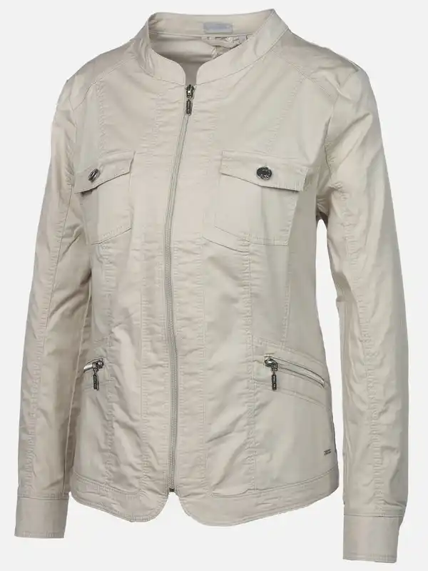 Bild 3 von Damen Jacke mit vielen Details Beige