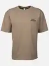 Bild 1 von Herren Shirt mit Backprint Beige