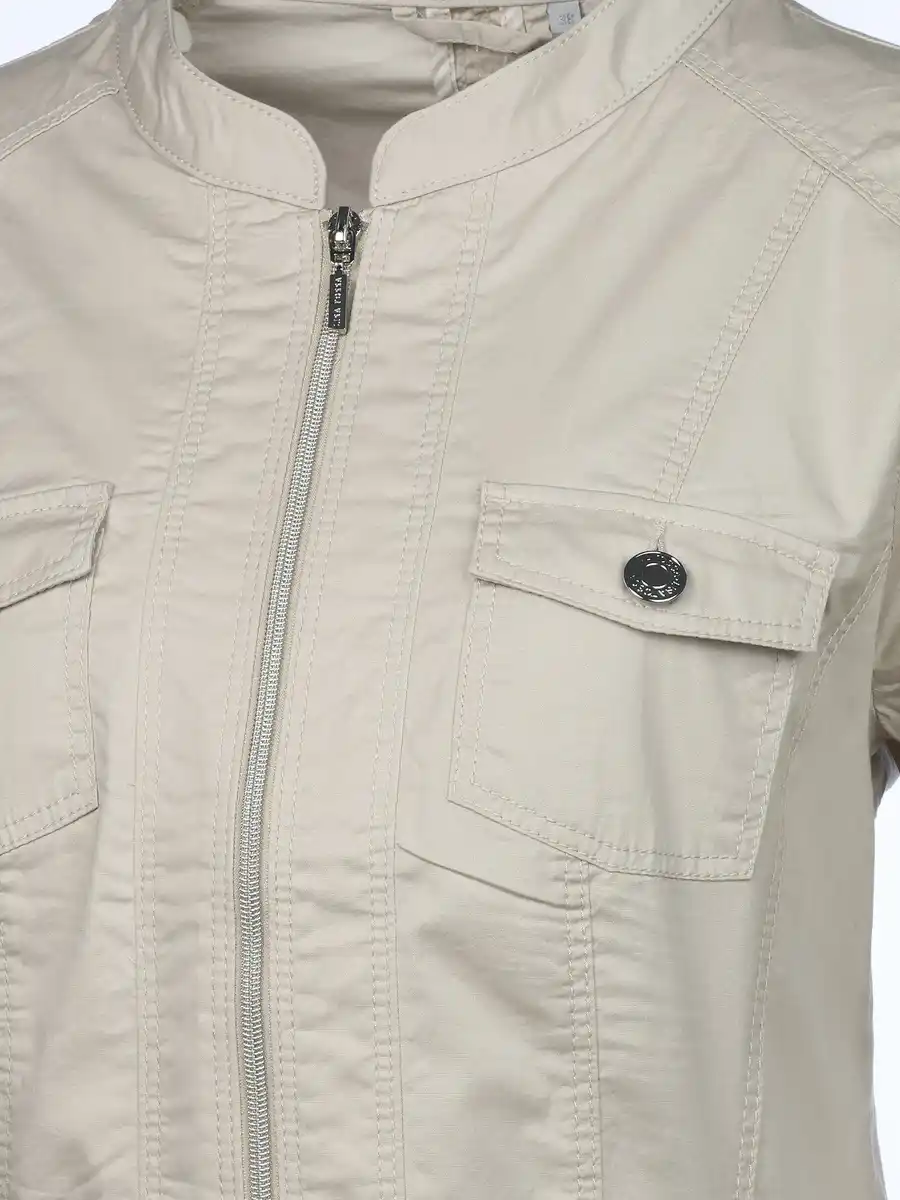 Bild 4 von Damen Jacke mit vielen Details Beige