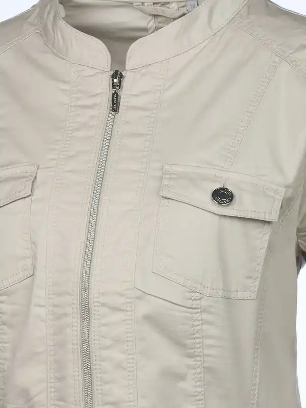 Bild 4 von Damen Jacke mit vielen Details Beige