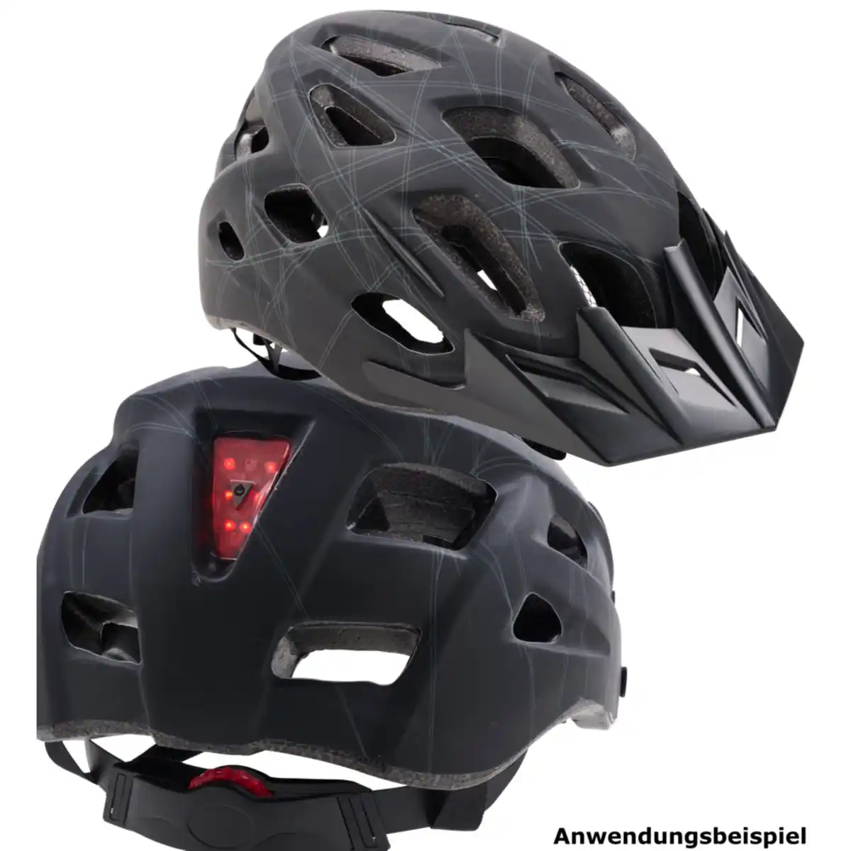 Bild 1 von Fahrradhelm mit Rücklicht Größe M (55–58 cm)