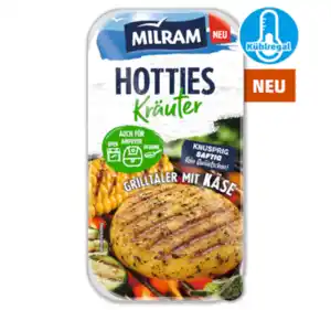 MILRAM Hotties Grilltaler mit Käse*
