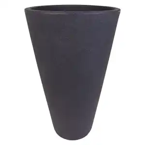 CAPRI Pflanztopf rund 40x68cm Anthrazit