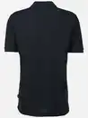 Bild 2 von Herren Poloshirt mit Struktur Blau