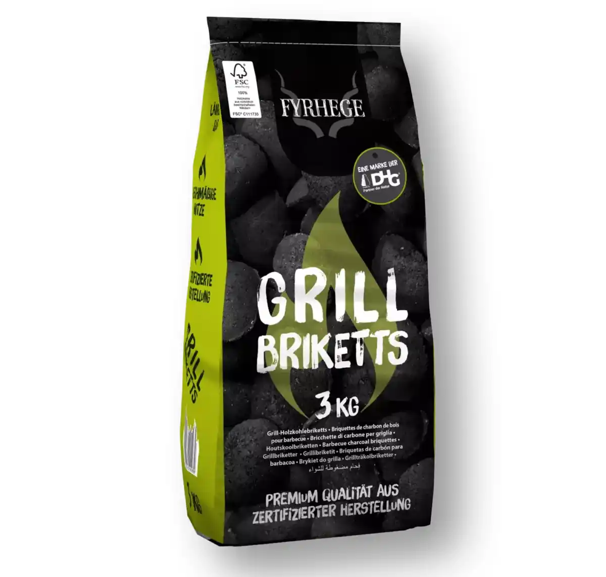 Bild 1 von Fyrhege Grill-Holzkohlebriketts