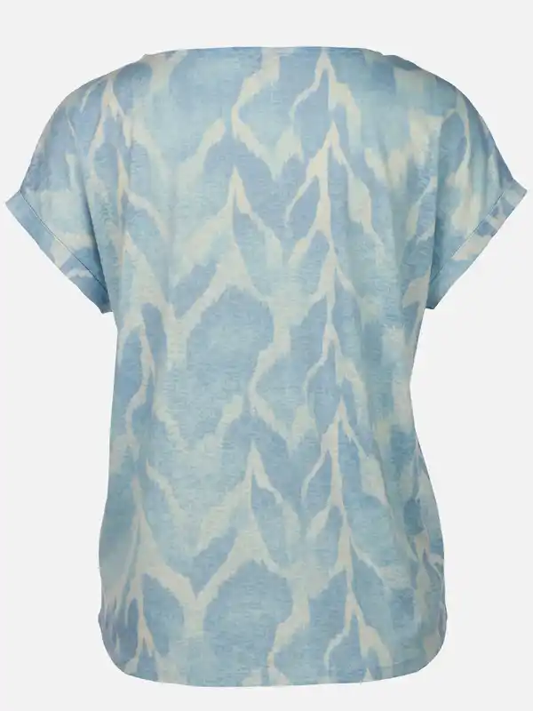 Bild 2 von Damen Ausbrenner Shirt mit Glitzerprint Beige