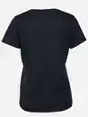 Bild 2 von Damen Shirt mit Glitzerprint und Glitzersteinchen Marine
