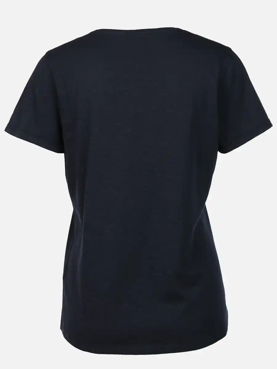 Bild 2 von Damen Shirt mit Glitzerprint und Glitzersteinchen Marine