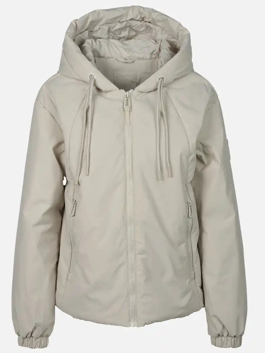 Bild 1 von Damen Jacke mit Kapuze Beige