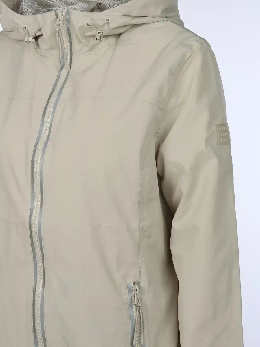 Bild 4 von Damen Blouson mit Kapuze Beige