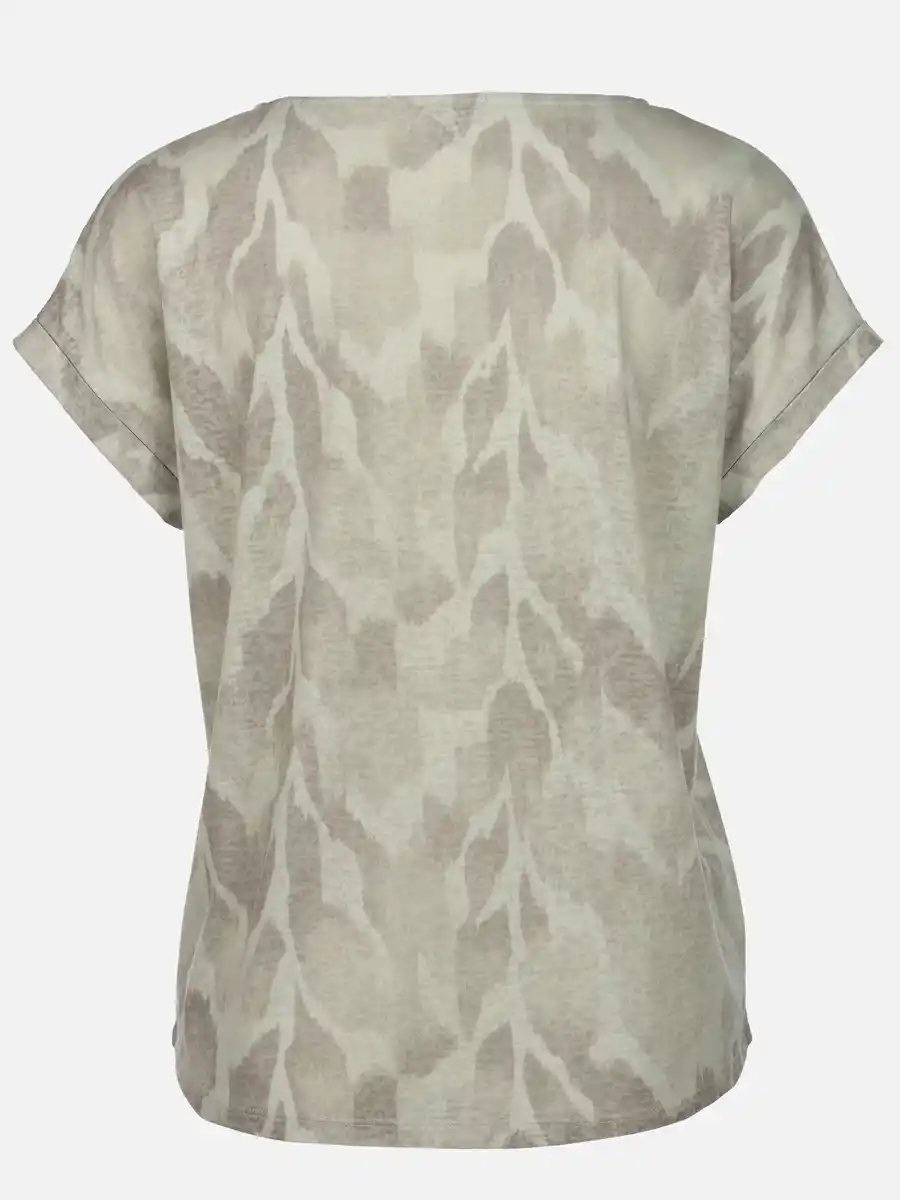 Bild 2 von Damen Ausbrenner Shirt mit Glitzerprint Blau