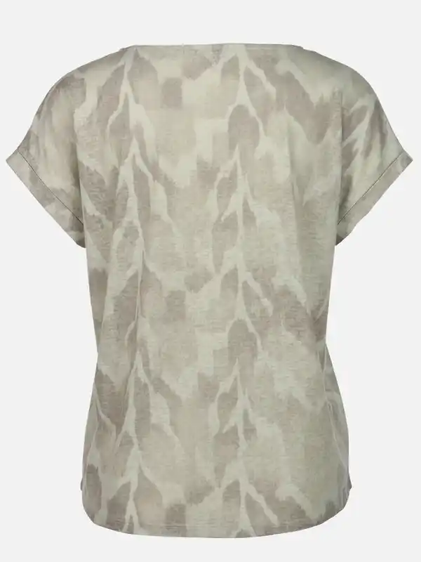 Bild 2 von Damen Ausbrenner Shirt mit Glitzerprint Blau