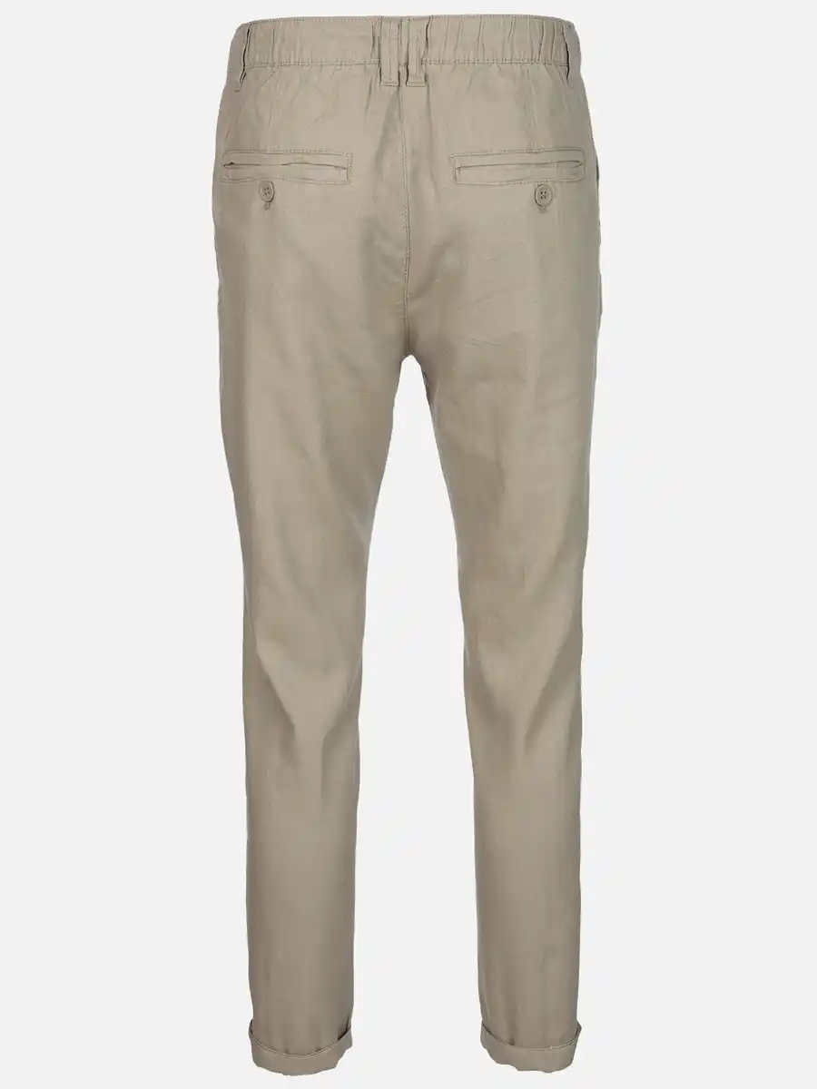 Bild 2 von Herren Freizeithose mit Leinenanteil Braun