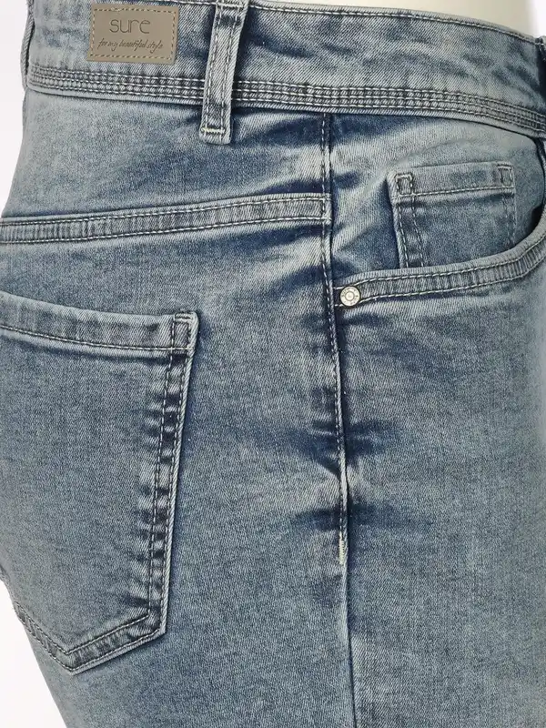 Bild 4 von Damen Capri Jeans Blau