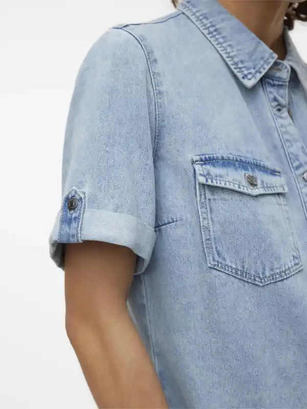 Bild 2 von Vero Moda VMJENNIE Jeanskleid Blau