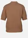 Bild 2 von Damen Kurzpullover mit Polokragen Braun