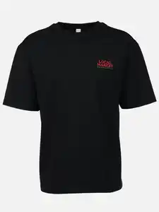 Herren Shirt mit Backprint Blau