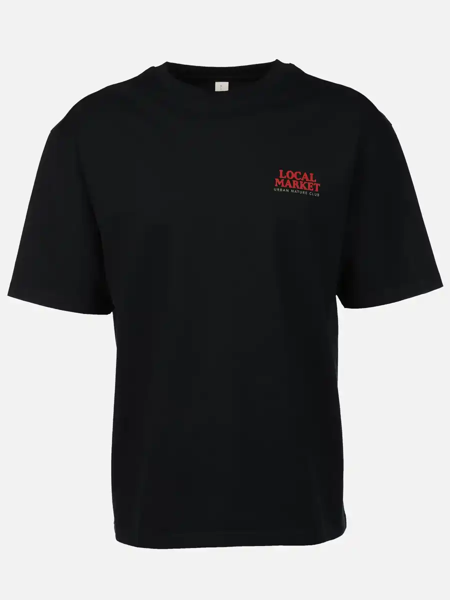 Bild 1 von Herren Shirt mit Backprint Blau