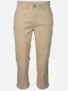 Bild 1 von Damen Capri Hose in Slim Fit Beige
