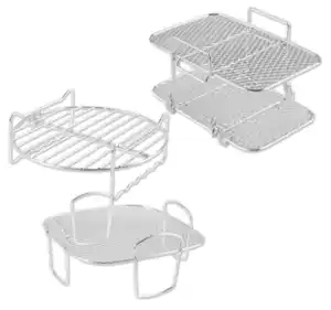 HOME IDEAS Cooking Edelstahl-Einsatz für Heißluftfritteuse*