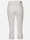 Bild 2 von Damen Capri Hose in Slim Fit Weiß