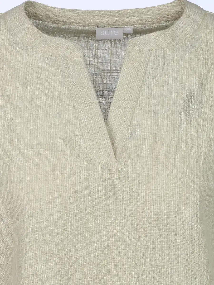 Bild 3 von Damen Schlupf Bluse Beige
