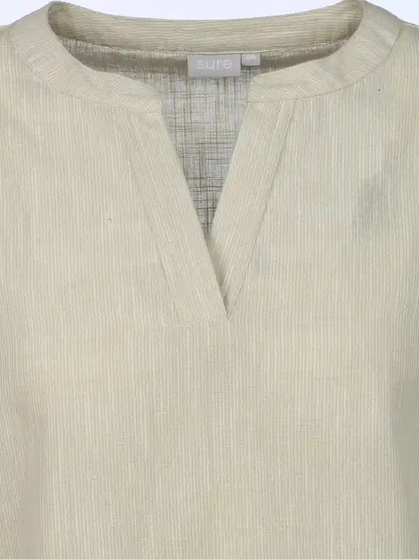 Bild 3 von Damen Schlupf Bluse Beige