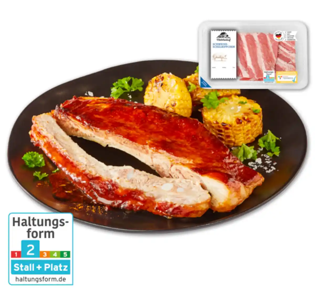 Bild 1 von MÜHLENHOF Frische Schweine-Schälrippchen*