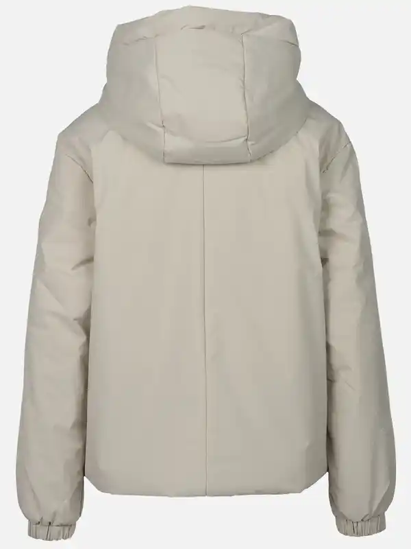 Bild 2 von Damen Jacke mit Kapuze Beige