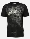 Bild 1 von Herren Shirt mit Frontprint Schwarz