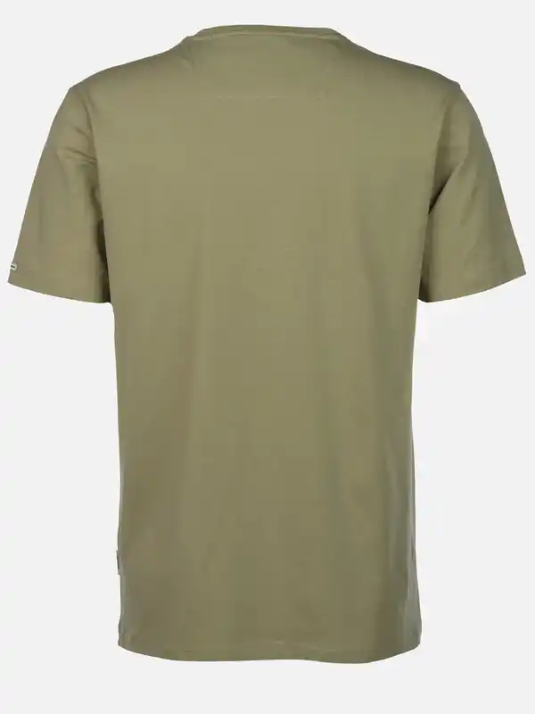Bild 2 von Herren Shirt mit Logo-Schriftzug Grün