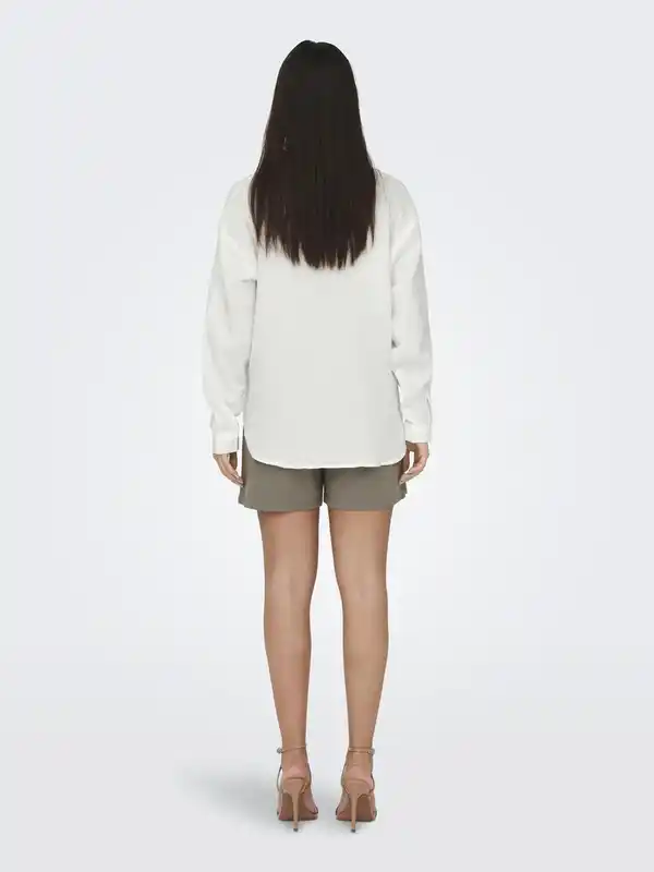 Bild 3 von JDY THEIS LIFE L/S LOOSE SHIRT WVN NOOS Bluse Weiß