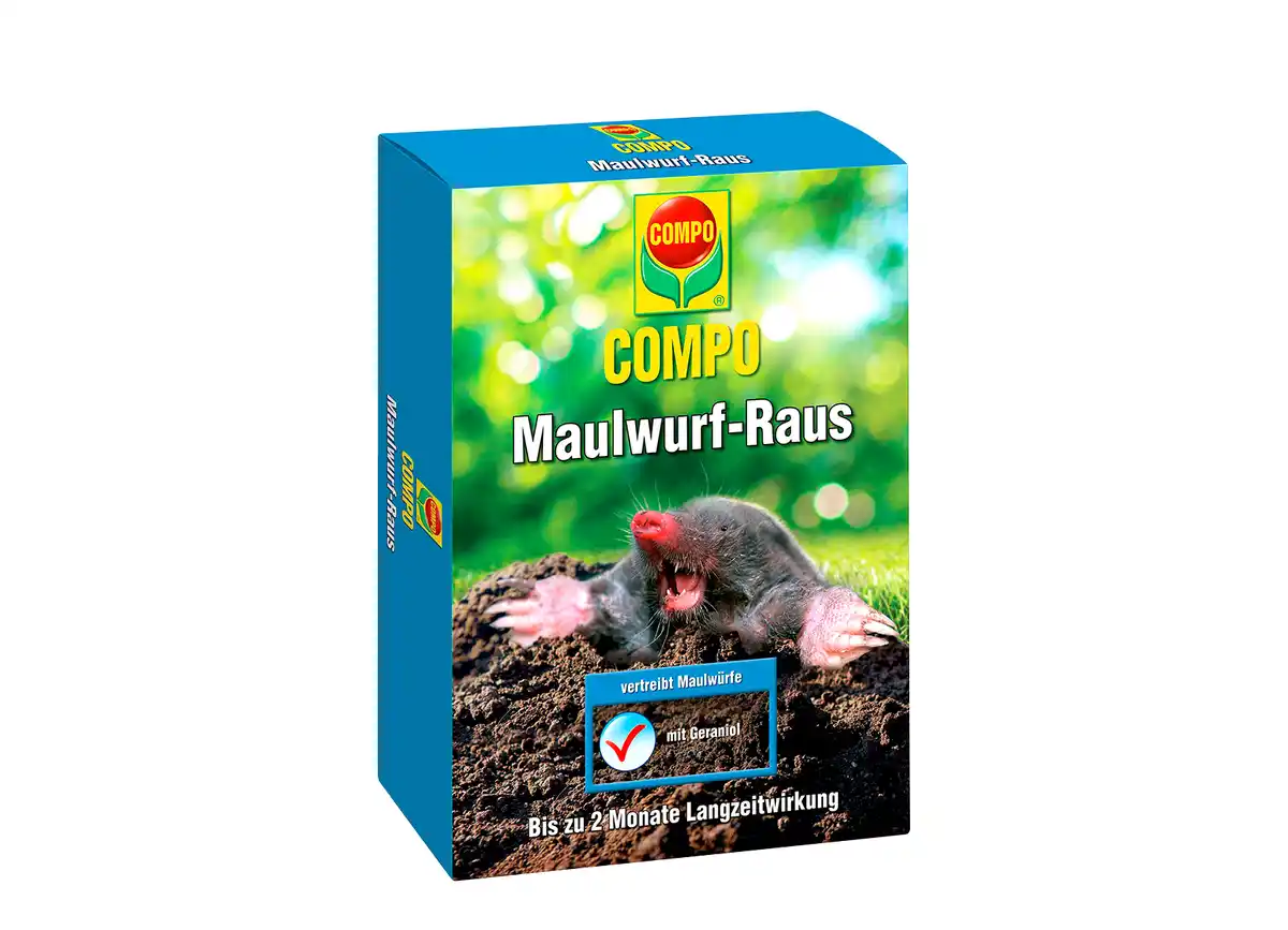 Bild 1 von Compo Maulwurf-Raus zur Vertreibung von Maulwürfen