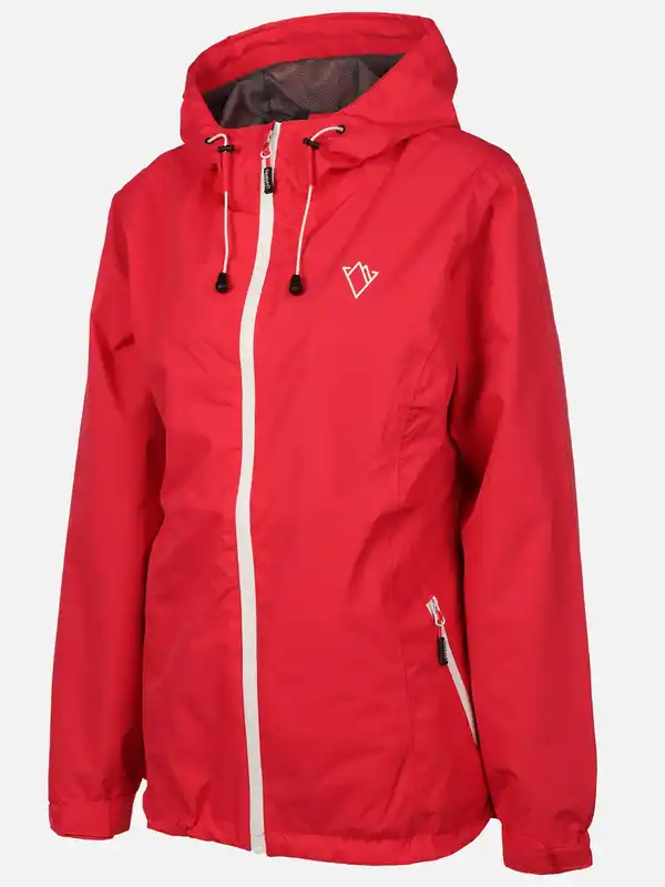 Bild 3 von Damen Regenjacke mit Packsack Pink