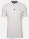 Bild 1 von Herren Henleyshirt mit Stickerei Weiß