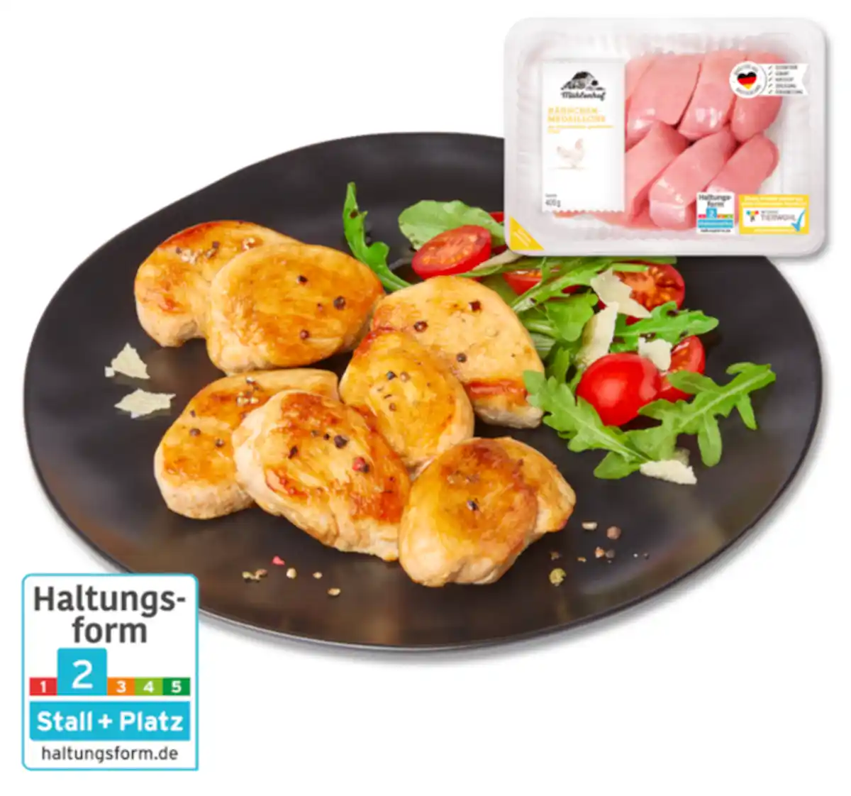Bild 1 von MÜHLENHOF Frische Hähnchen-Medaillons